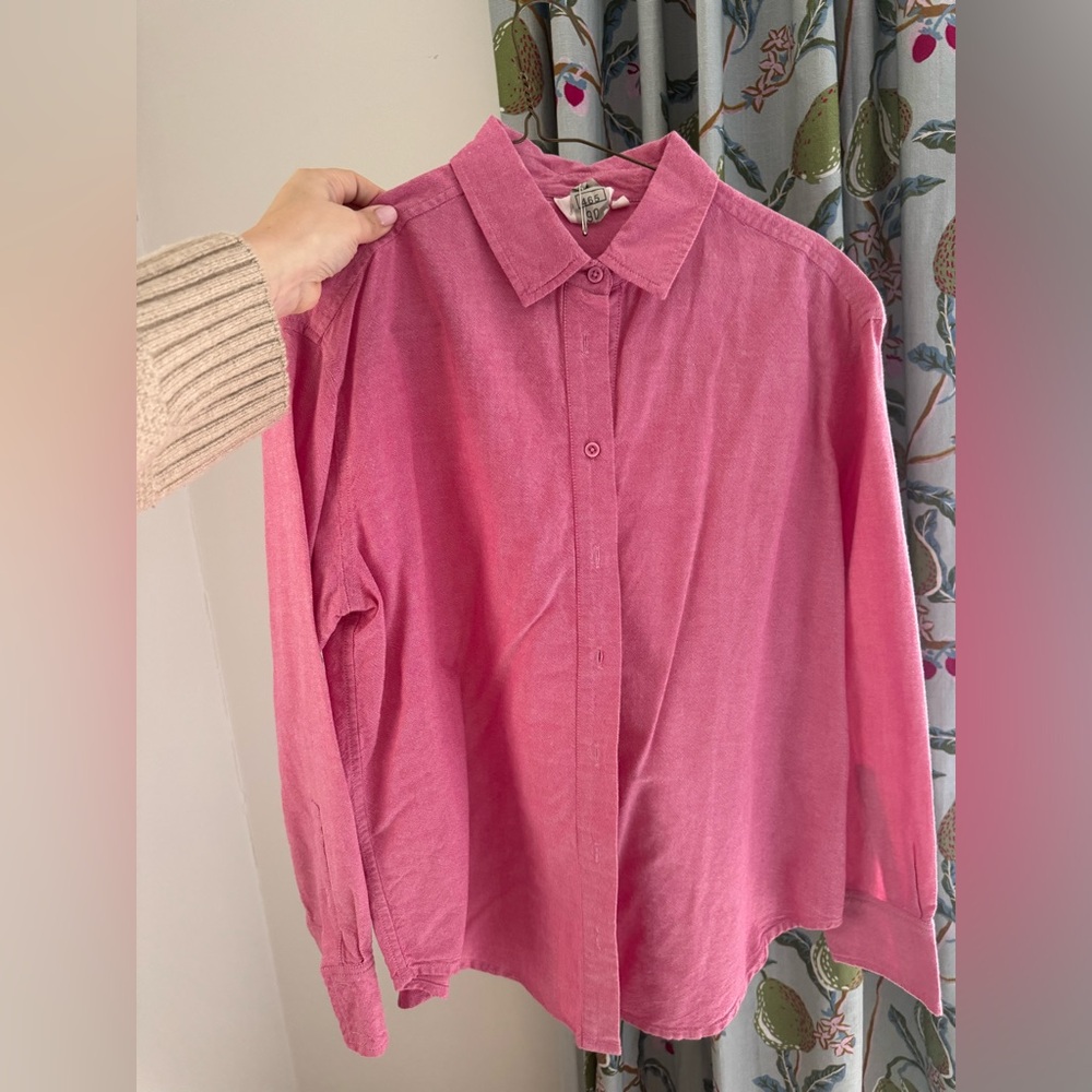 Julia Amory Rose Pink Caroline Oxford size small